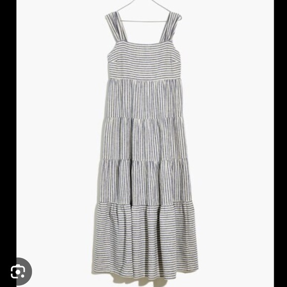 Madewell Dresses & Skirts - Madewell Striped Knit maxi dress